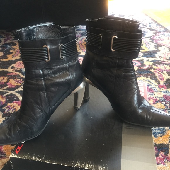 DIESEL LUSH MOTORCYCLE BOOTS - Picture 3 of 9